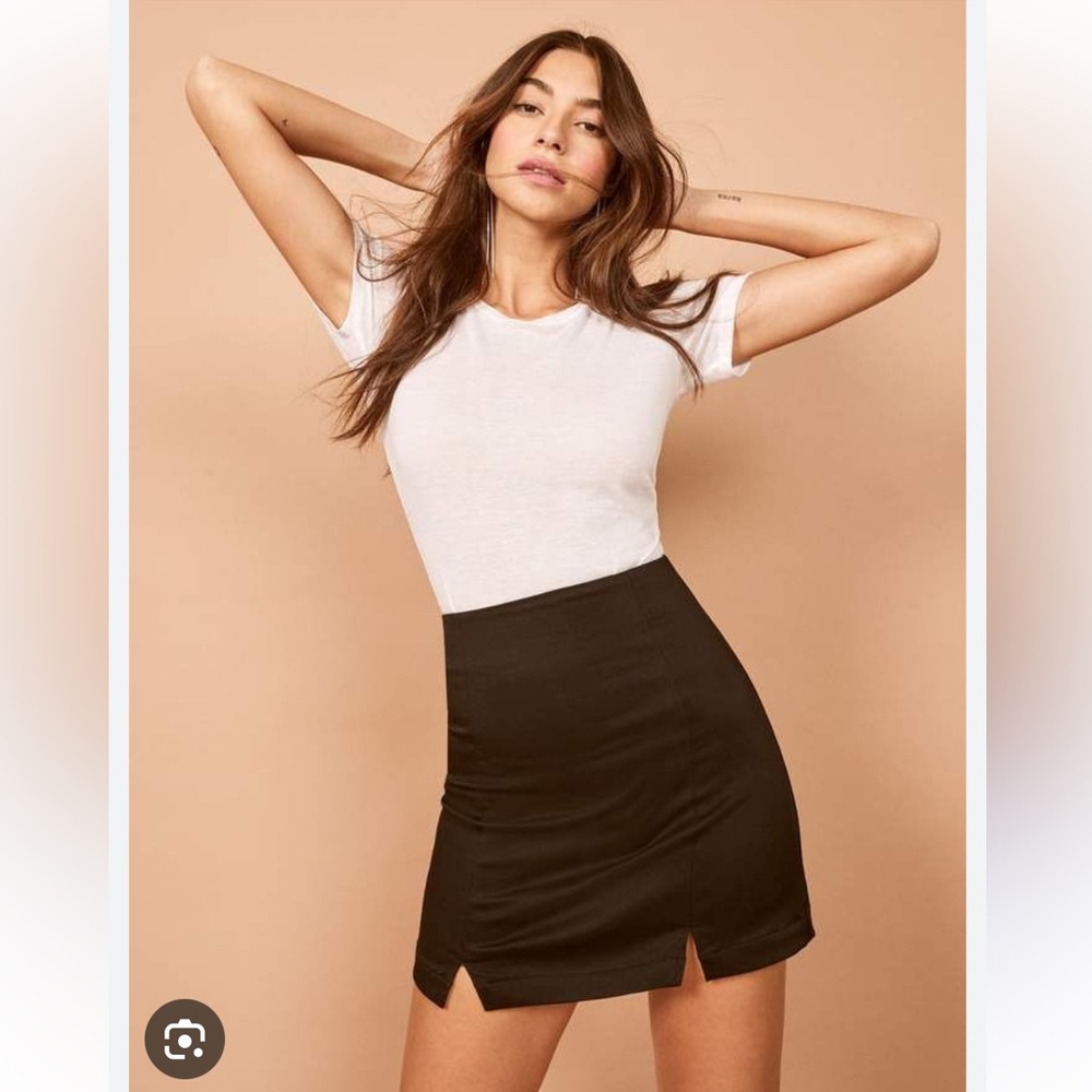 Reformation oak skirt size 0